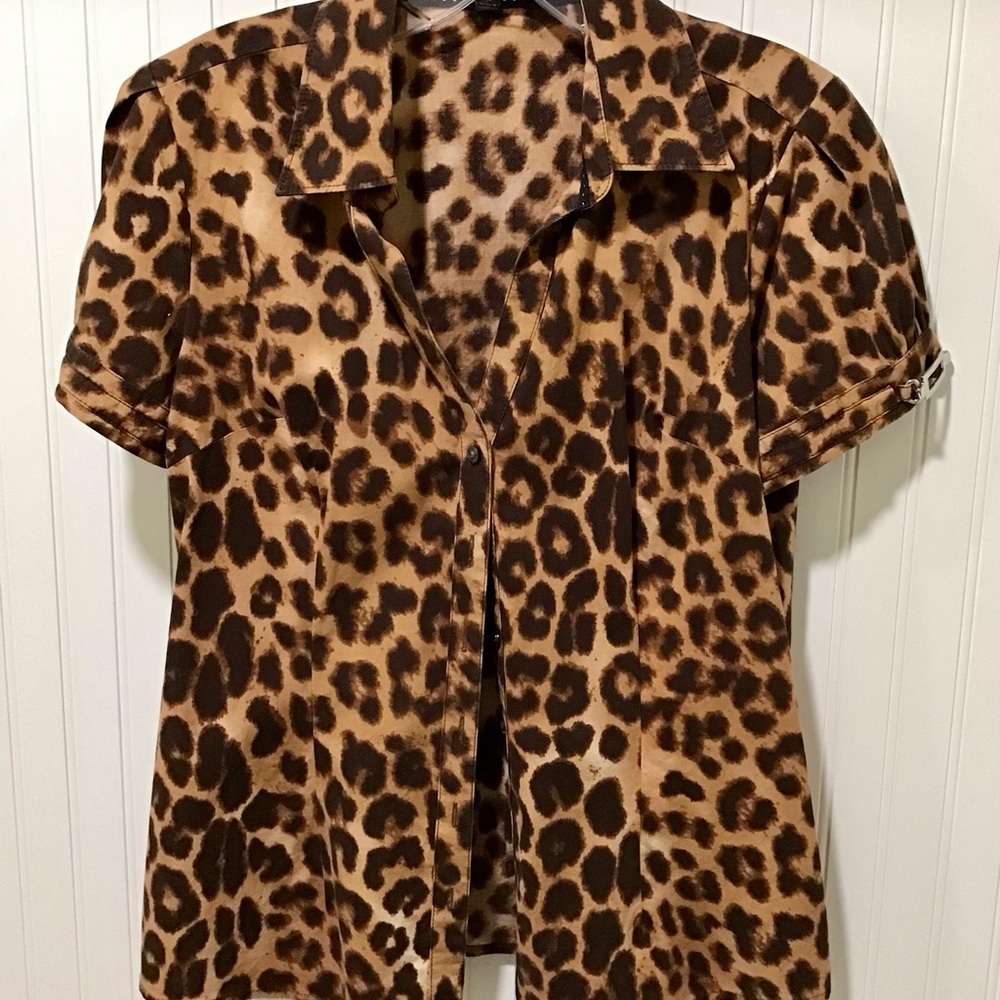 Animal print women’s top